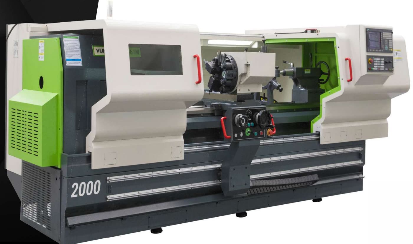Vurcon PL-61Mx2000 CNC lathe with live tooling