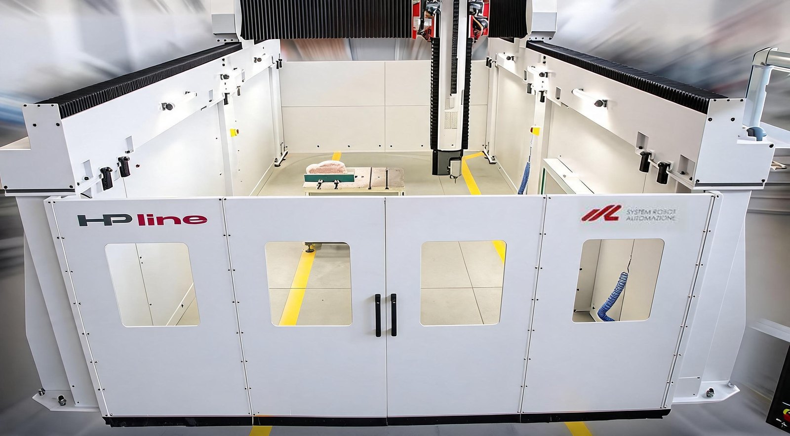 SR-HP-Line 5-axis machining center at Carbodynamic